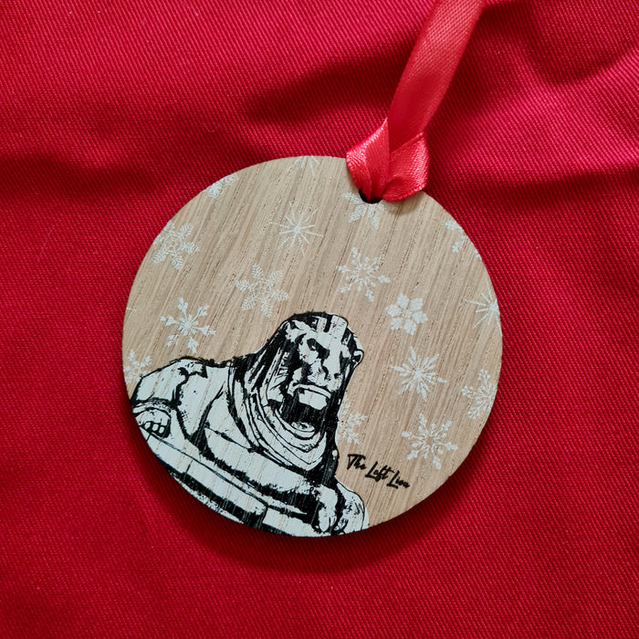 Nottingham Landmarks Wooden Decorations (8cm)