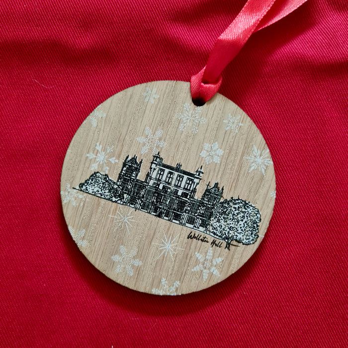 Nottingham Landmarks Wooden Decorations (8cm)