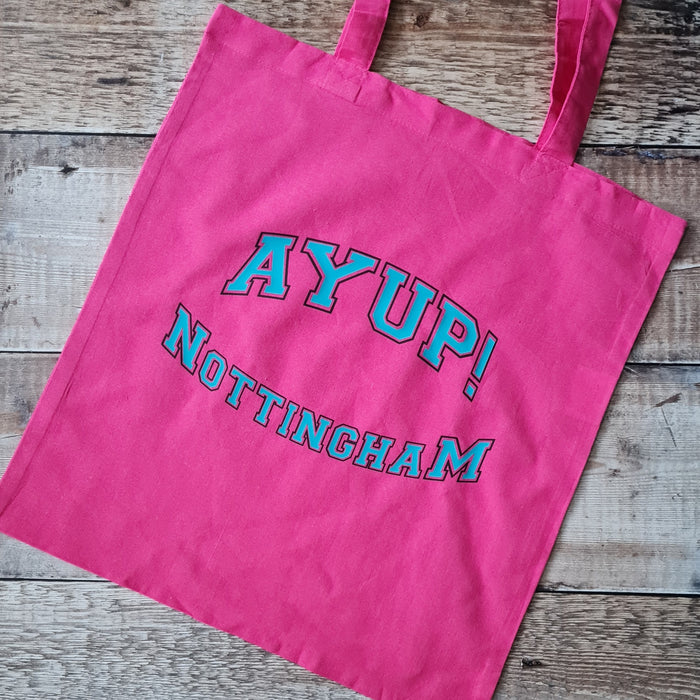 Ayup! Nottingham Cotton Tote Bag