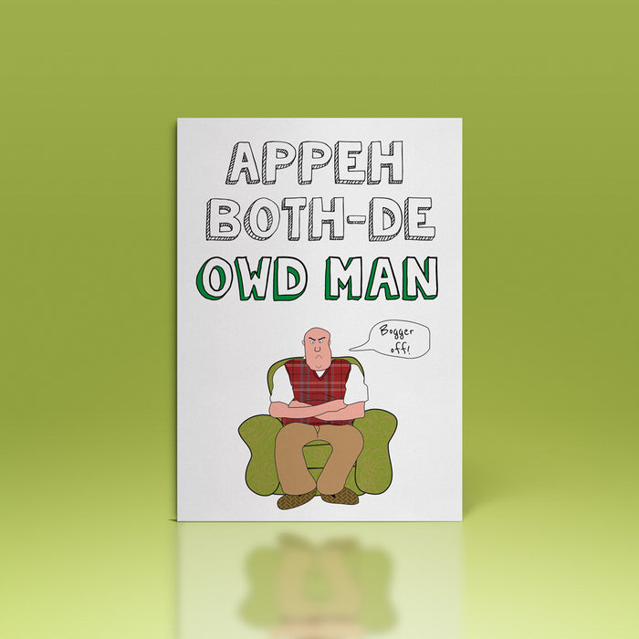appeh bothde owd man card