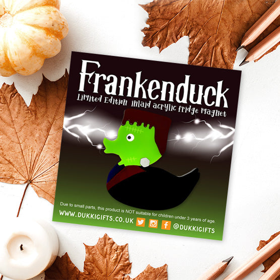 Frankenduck - Inlaid Acrylic Handmade Fridge Magnet