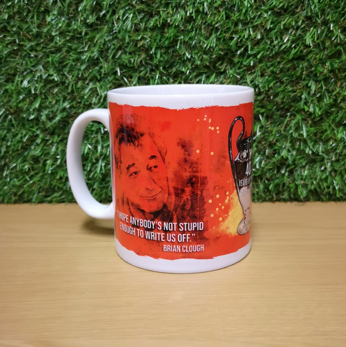 Nottingham Forest 40th Anniversary Mug