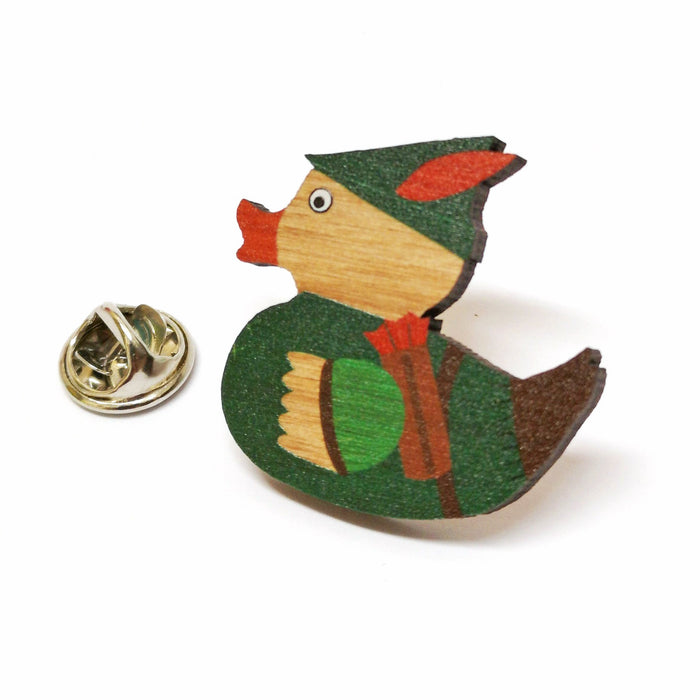 Robin of Duxley Wooden Pin