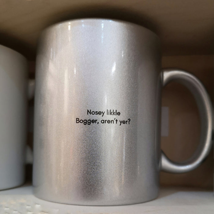 Nosey/nebby likkle Bogger Mug