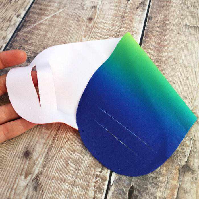 Custom Rainbow Face Covering (single layer)