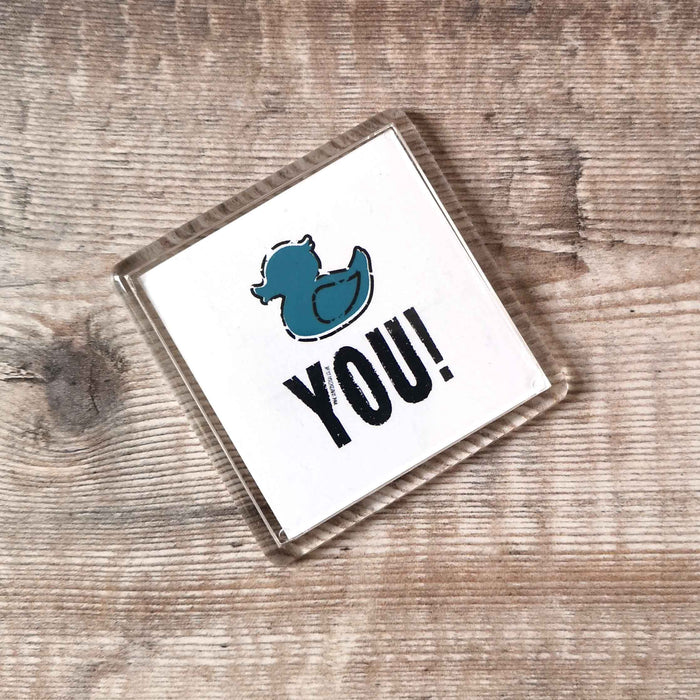 Duck you! Dialect Fridge Magnet