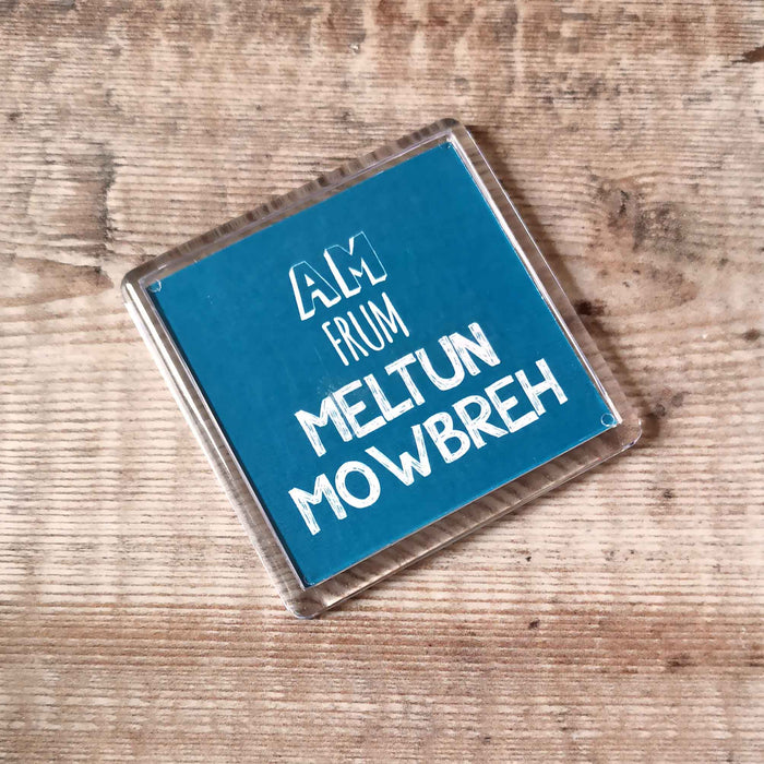 Meltun Mowbreh - Melton Mowbray Fridge Magnet