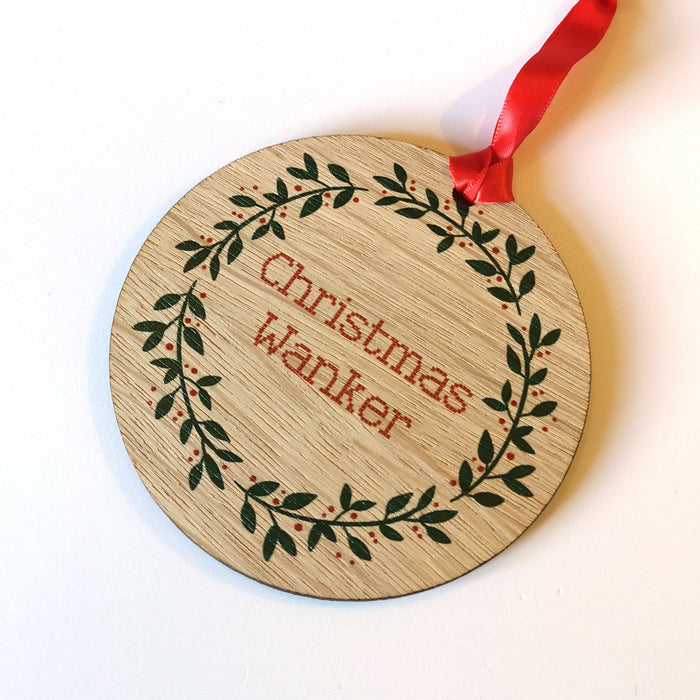 Christmas w*nker Decorations