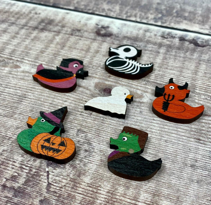 Little Boo the Ghost Wooden Pin