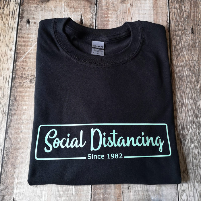 Social Distancing since (year) T-shirt