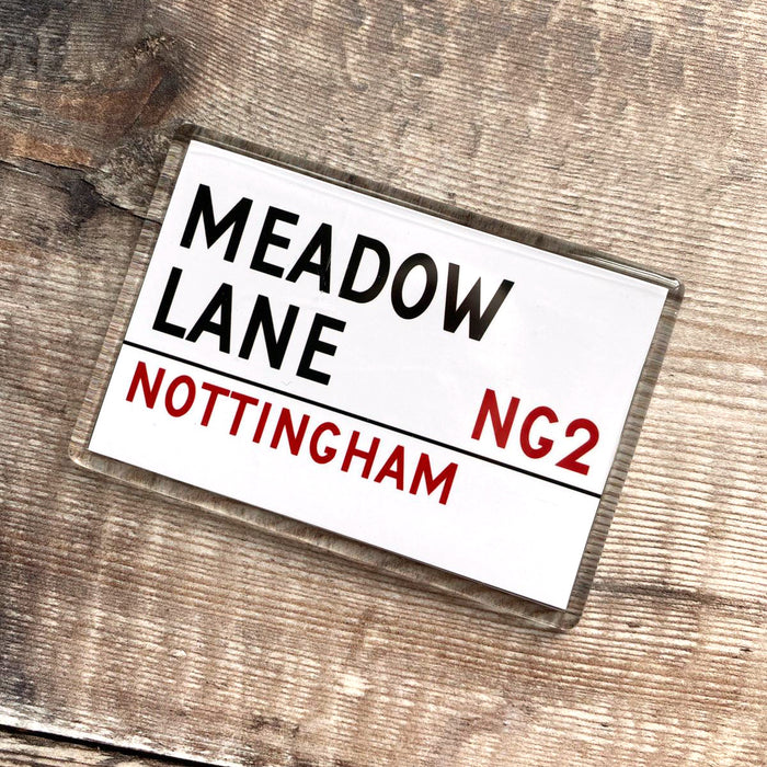 Meadow Lane - Street Sign Magnet