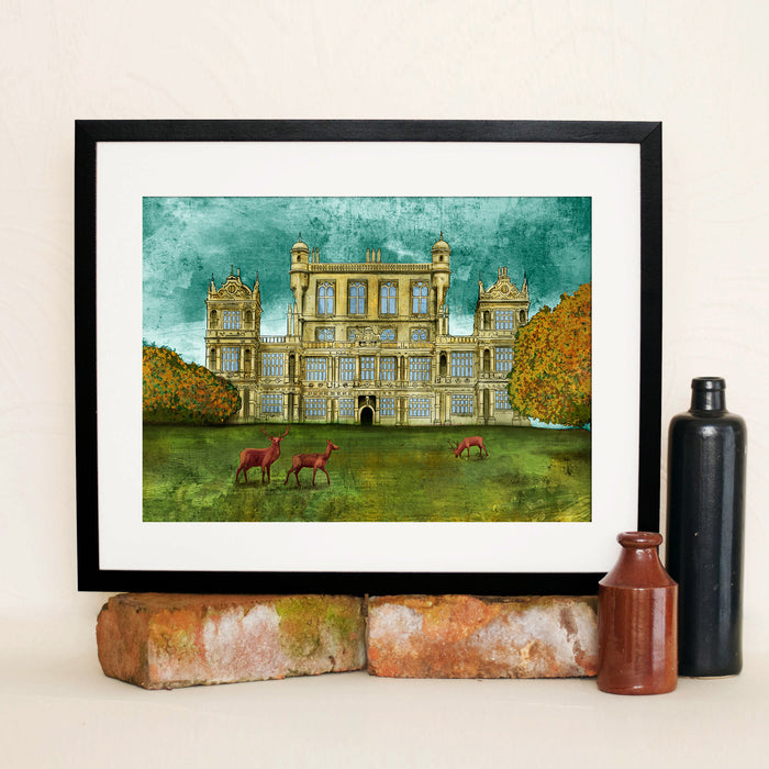 Wollaton Hall Blue Sky Limited Edition Prints