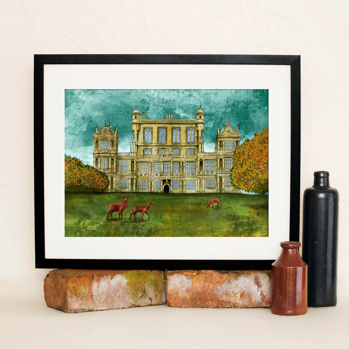 Wollaton Hall at Dusk Limited edition prints