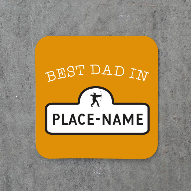 Best Mum/Dad in (place-name) Coaster