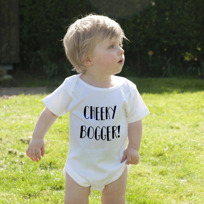 Cheeky Bogger Baby Grow