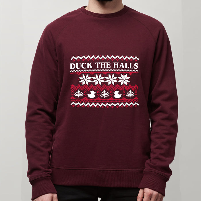 Duck the Halls Scandi print Chrissmuss Jumper and T-shirt