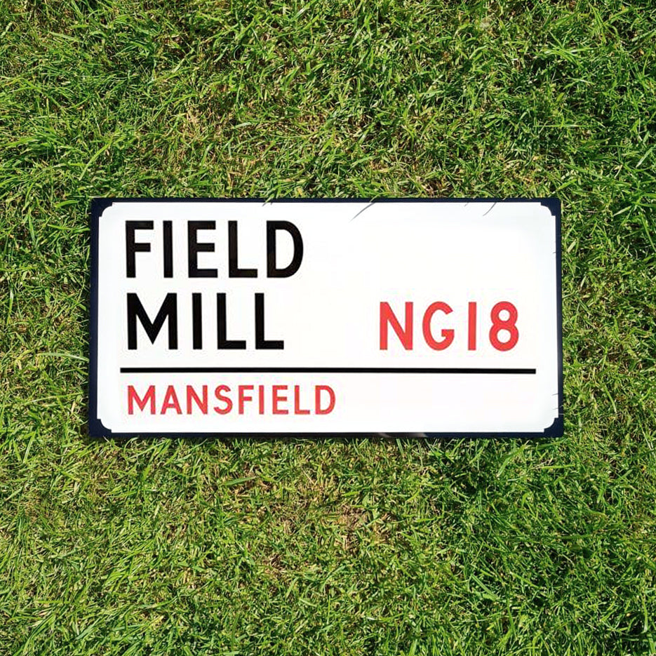 Field Mill - Street Sign — DUKKI Ltd