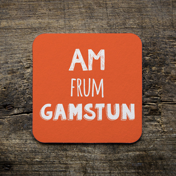 Gamstun - Gamston Place name Coaster