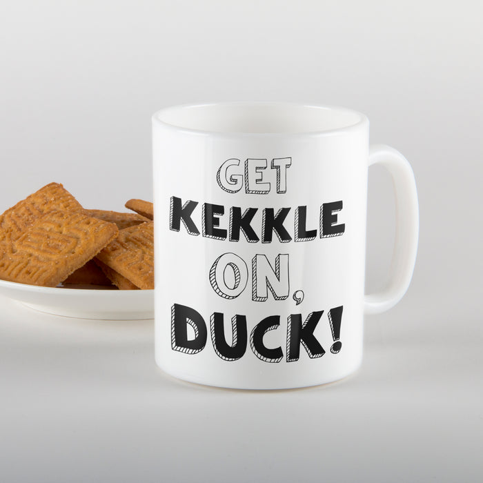 Get kekkle on, duck! Mug