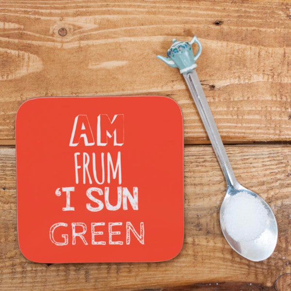 I sun Green - Hyson Green Place name Coaster