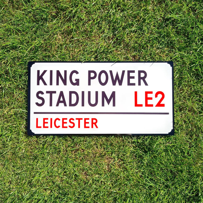 King Power Stadium - Street Sign