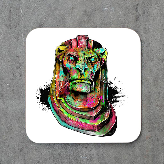 Graffiti Lion Coasters