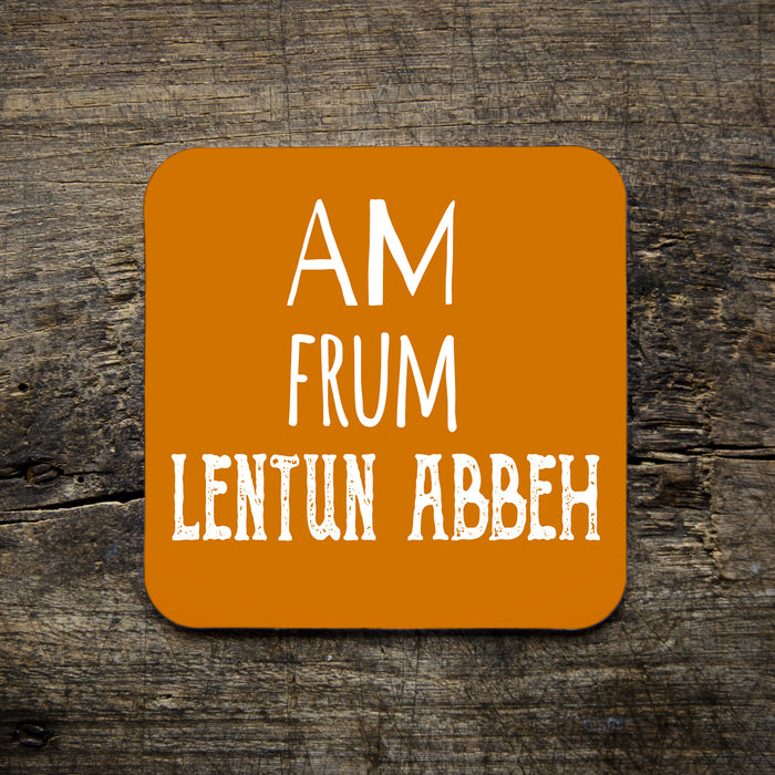 Lentun Abbeh - Lenton Abbey Place name Coaster