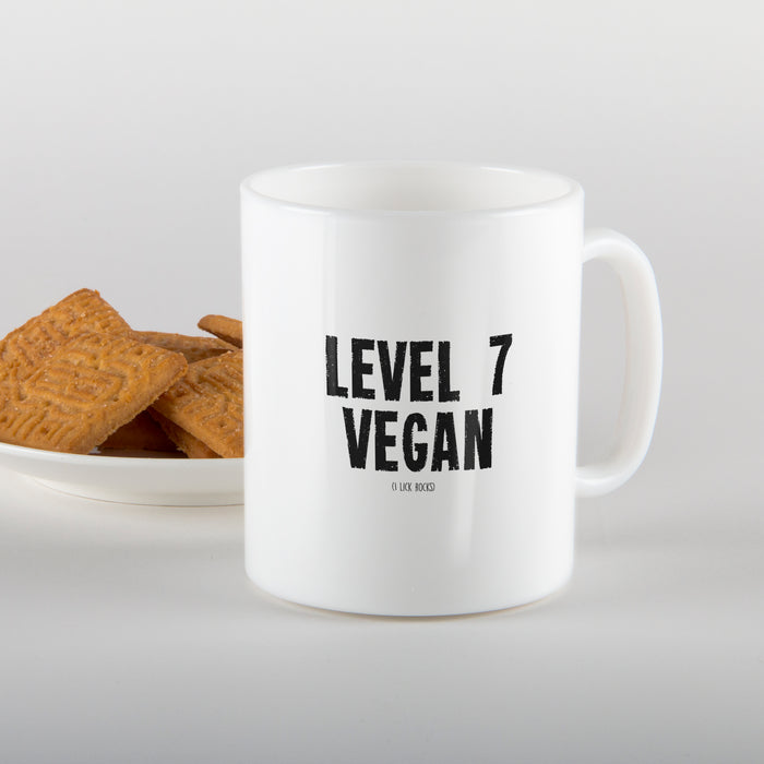level seven vegan mug