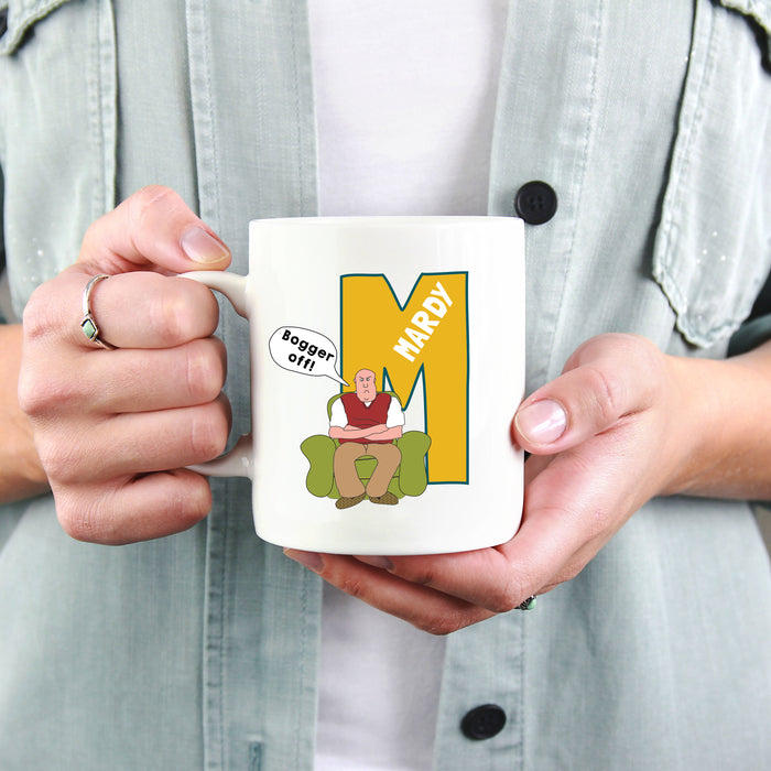 M is for mardy Mug