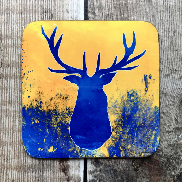Mansfield Football Stag Coaster