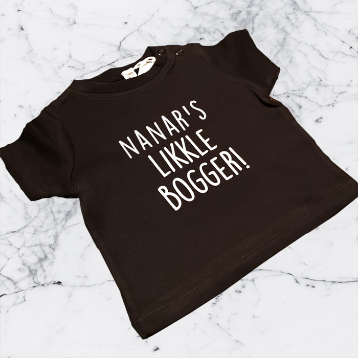 nanar's likkle bogger t-shirt