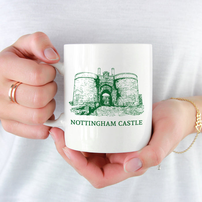 Nottingham Castle Gates Mug