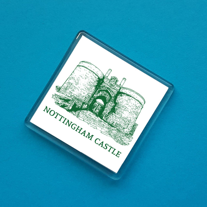 Nottingham Castle Gates Fridge Magnet