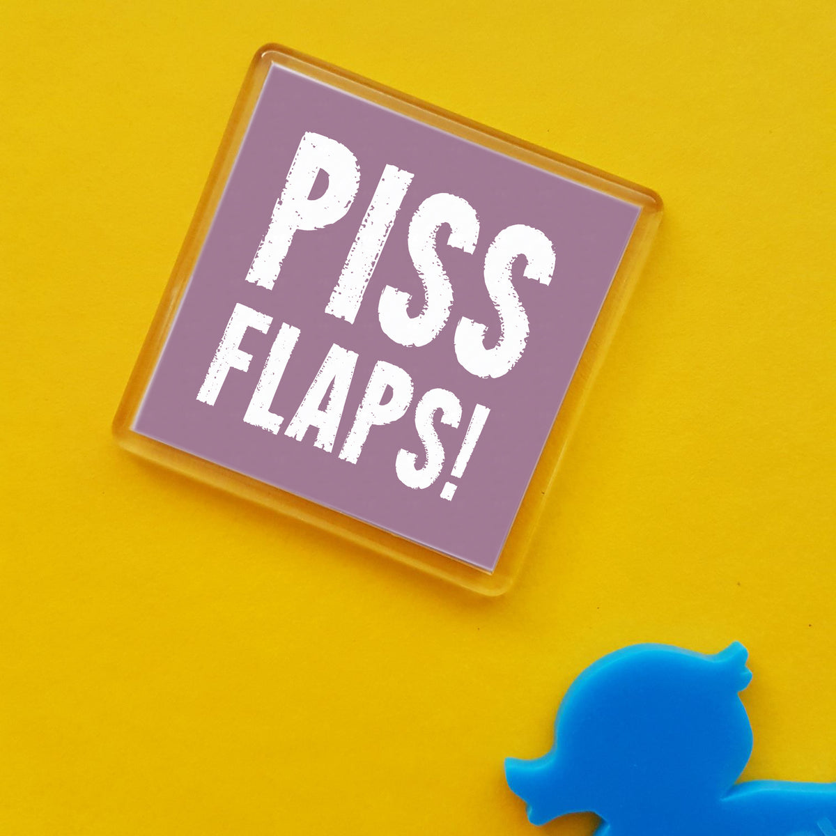 Piss Flaps fridge magnet — DUKKI Ltd