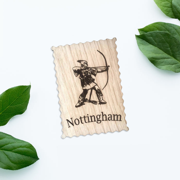 Robin Hood - Printed Wooden Magnet