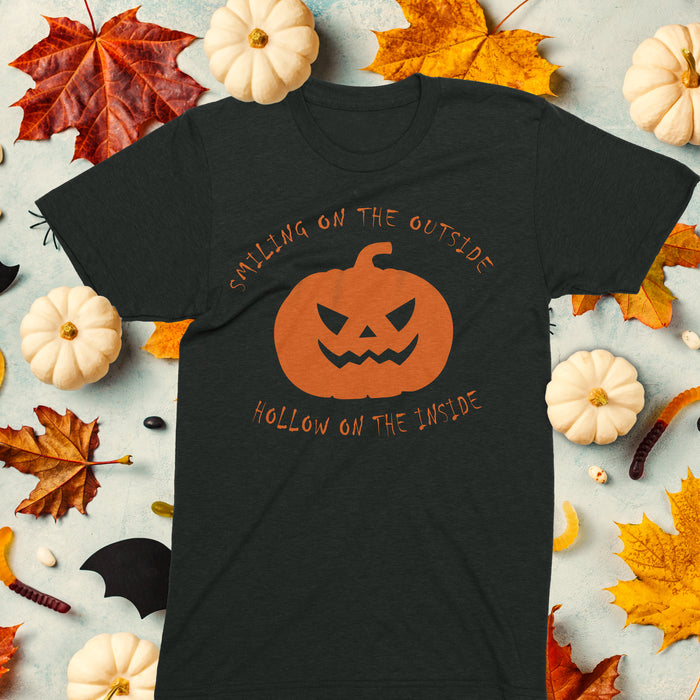 Smiling on the outside Halloween T-shirt