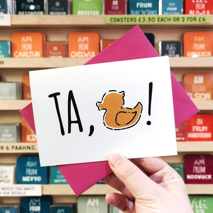 Ta Duck! Card
