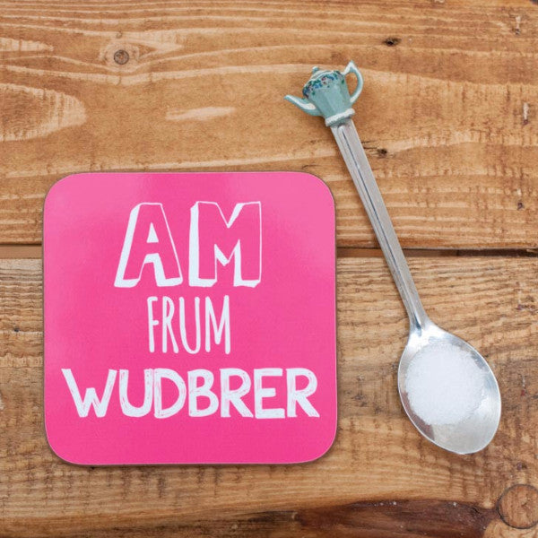 Wudbrer - Woodborough Place name Coaster