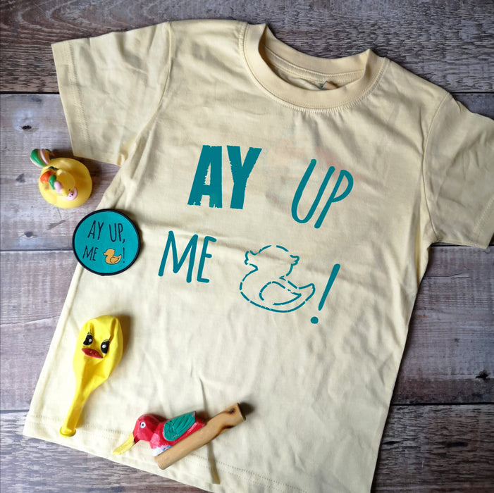 Ayup, me duck! Colourful Kids T-shirt