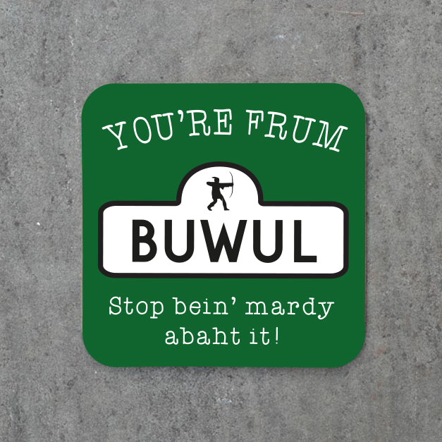 You're frum (place-name) Coaster